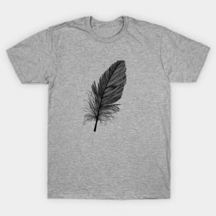 Black Feather T-Shirt